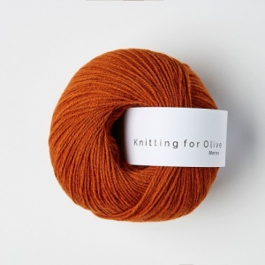 Knitting for Olive Merino - Burned Orange